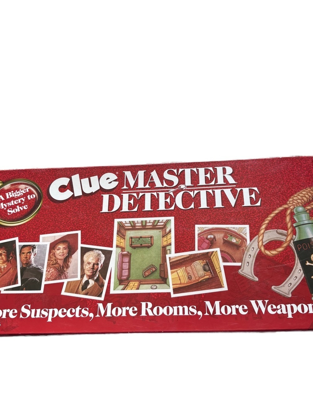 Hasbro Clue Master Detective Board Game Vintage